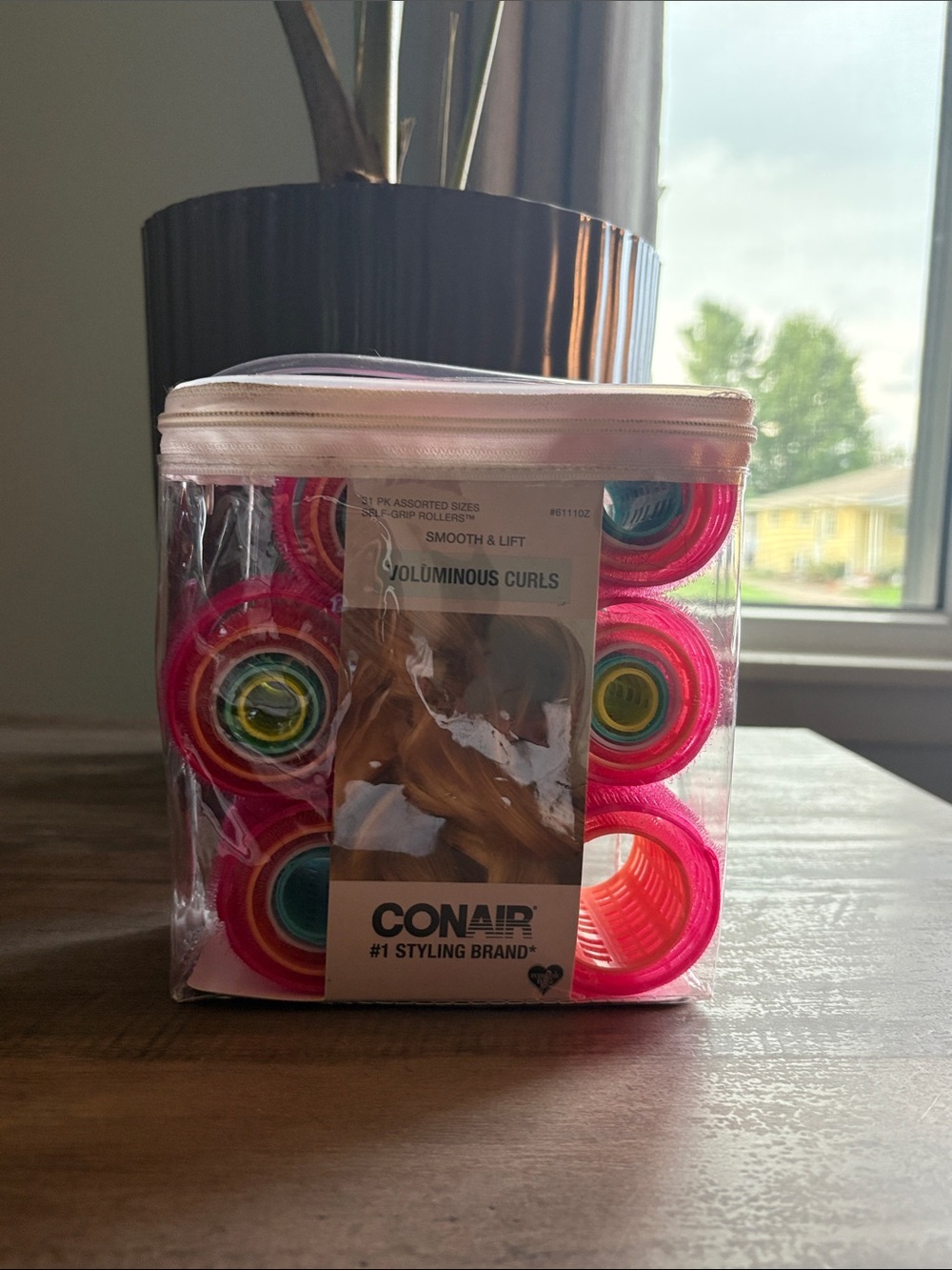 Conair Pink Assorted Hair Rollers - Voluminous Styling Set